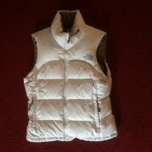 North face bomber vest.