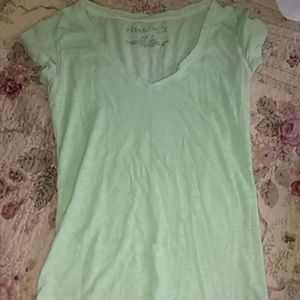 Mint green areopstale shirt