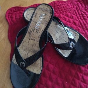 Ralph Lauren sandals with cork bed