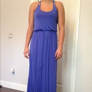 Purple nordstrom maxi dress