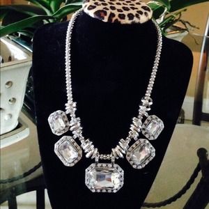 Rhinestone Statement Necklace