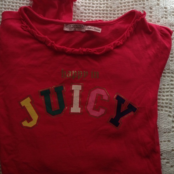 Long sleeve juicy couture shirt