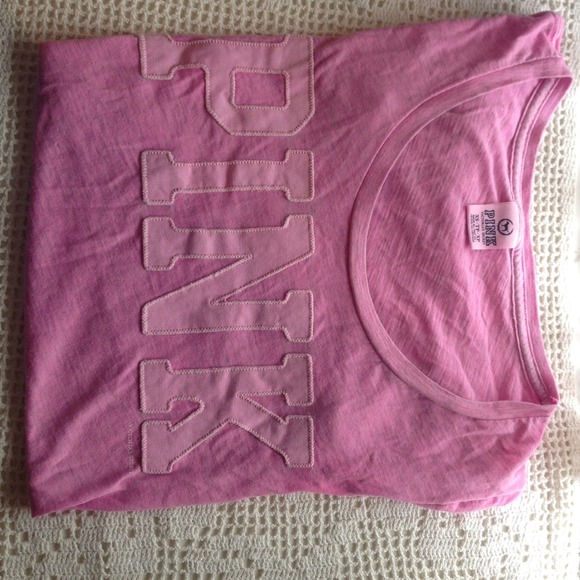 Victoria secret pink shirt sleeve shirt