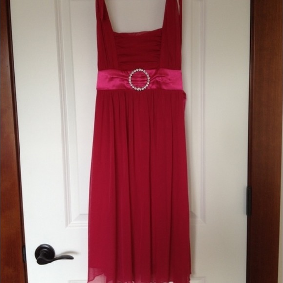 Coral dress