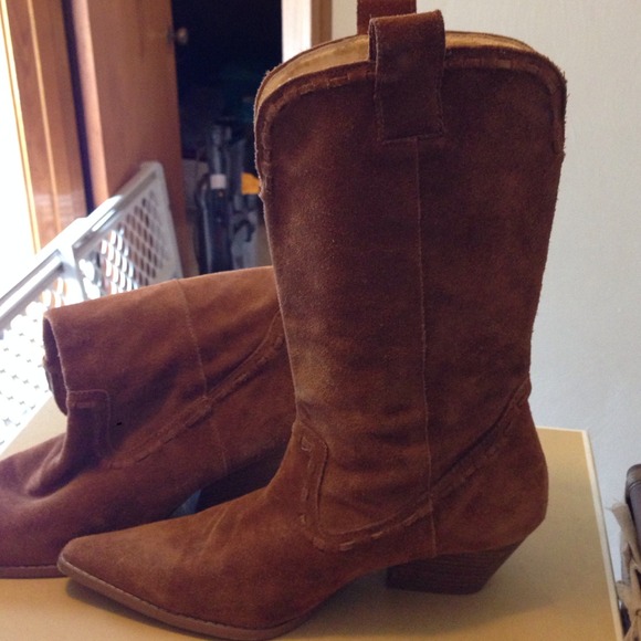 Michael kors leather/suede boots. Sz 7.5