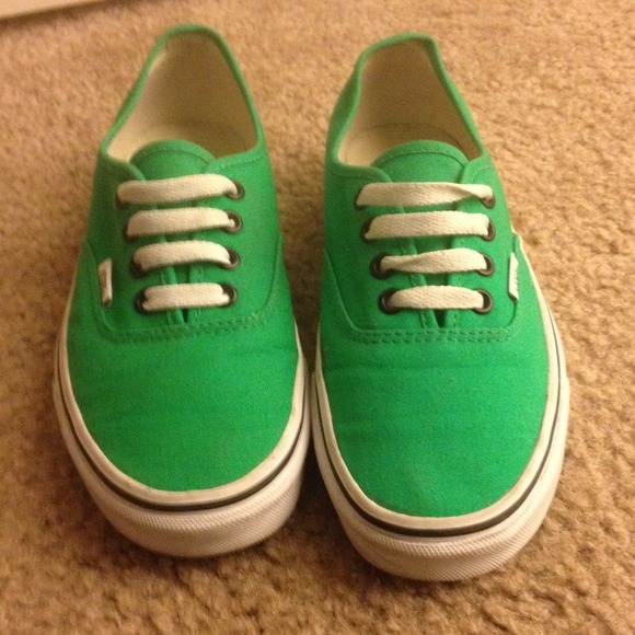 Bright Green Vans