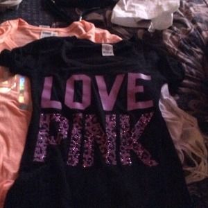 Bling VICTORIA secret shirt