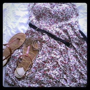 Floral puffy dress