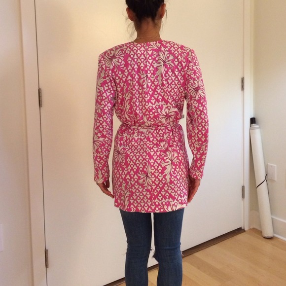 Pretty pink printed Tunic - Picture 3 of 4