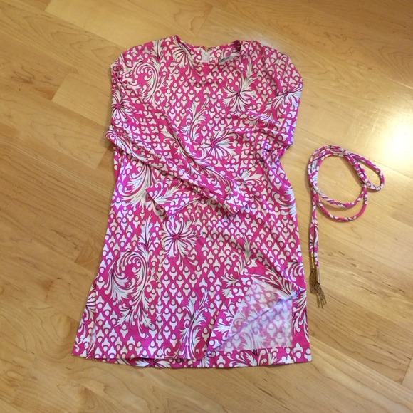 Pretty pink printed Tunic - Picture 4 of 4