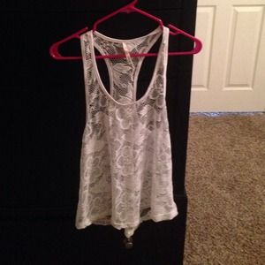 Crochet Lace Racerback Tank