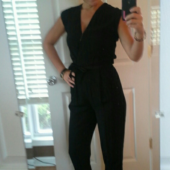 venus black jumpsuit