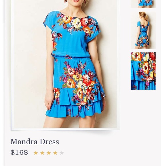 Anthropoligie dress  brand new