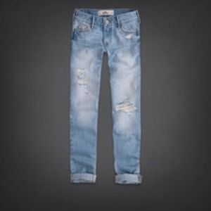 Hollister boyfriend jeans
