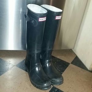Black Hunter Wellies
