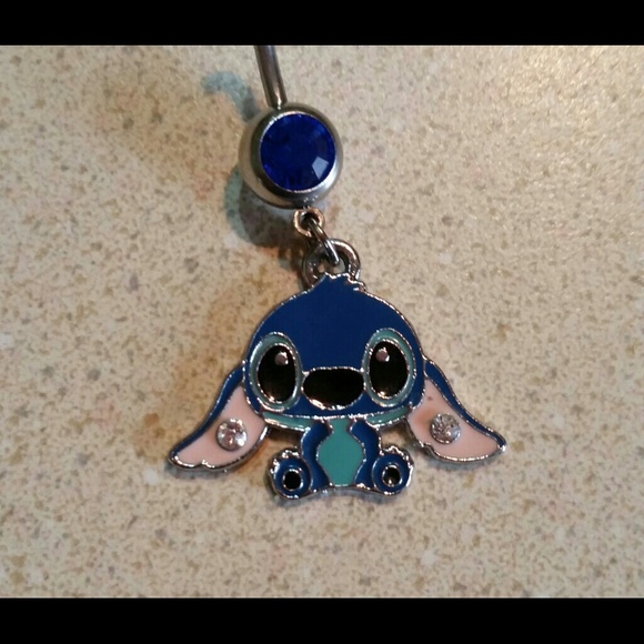 Lilo and stitch belly ring NWOT