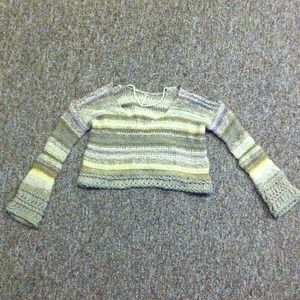 Free People Cropped Sweater