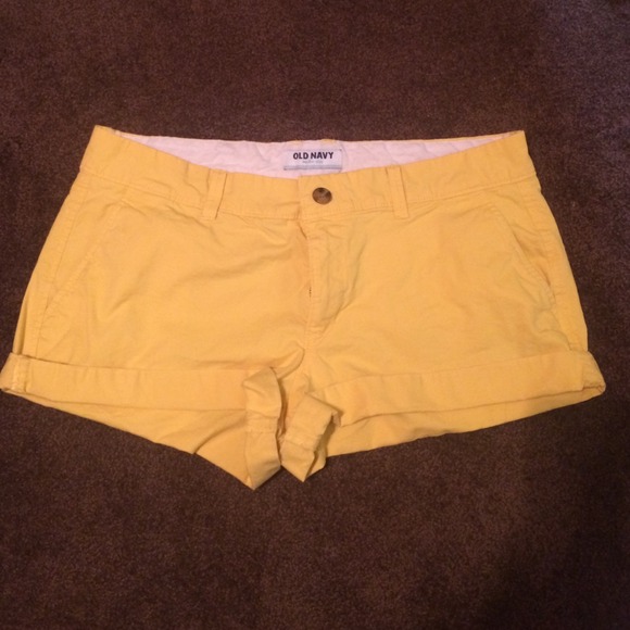 Old Navy Pants - Yellow Old Navy shorts
