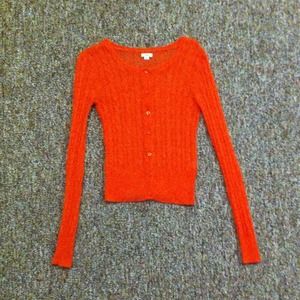 Aerie Lightweight Salmon Cardigan