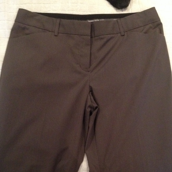 Express editor charcoal pinstripe pants - Picture 3 of 4