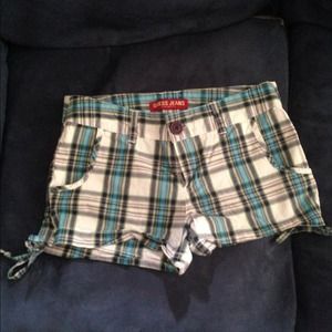 Guess Plaid Shorts