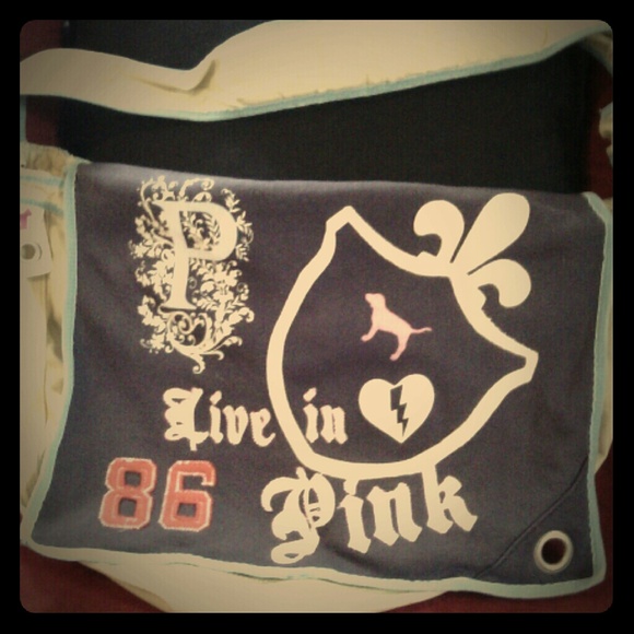 Vs Pink 'overnight' bag