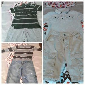 3 complete boy outfits (bundled)