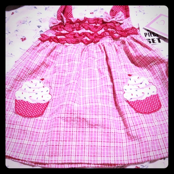 2T cupcake sundress