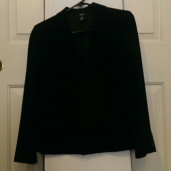 Black business suit