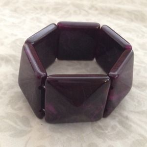 Purple bracelet