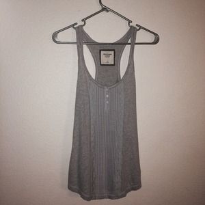 Abercrombie Grey Tank