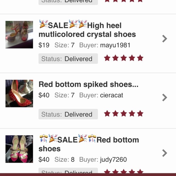 🎉🎉💯My customer ratings!!!💯😝😝🙈💃