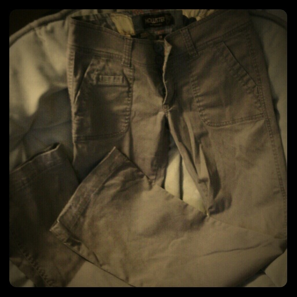 Khaki-light brown, Hollister pants!!