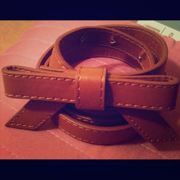 Brown Bow Waist Belt!