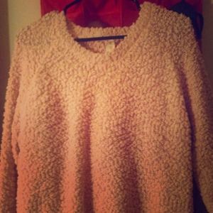 Fluffy Pink Sweater!