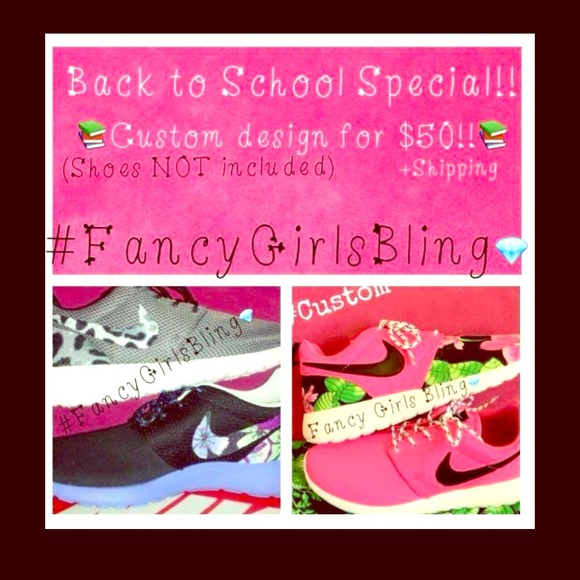 68% off Nike Shoes - READ DESCRIPTION 💥Custom Nike Roshe ...