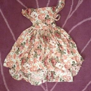 RARE // Brandy Melville Pink Floral dress