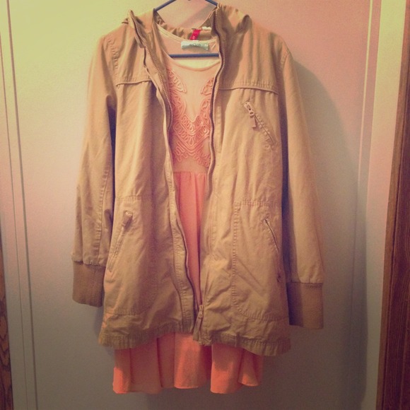 Tan utility jacket