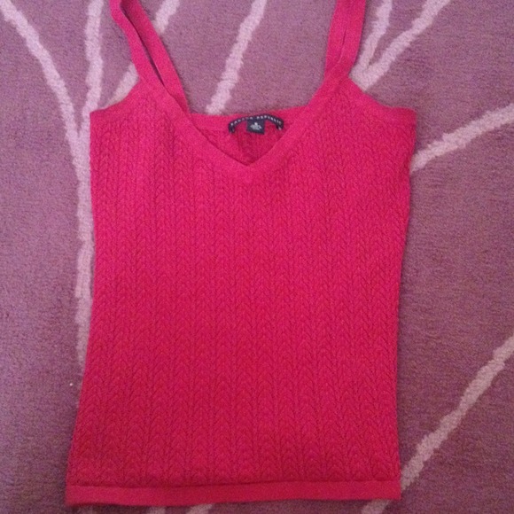 Banana Republic // Magenta, fitting top.