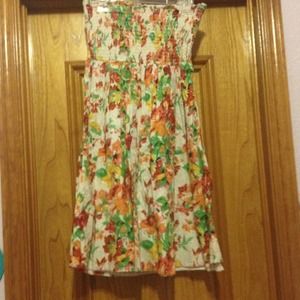 Floral eyelet sundress