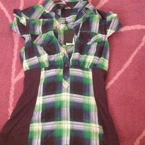 BCBG Maxazria // Woven Top