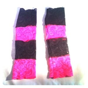 Claire's fingerless punk rock gloves