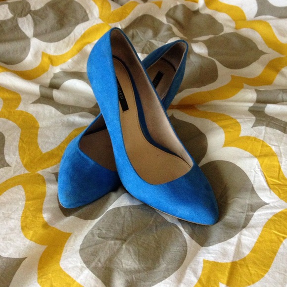 Royal Blue Size 6 Heels