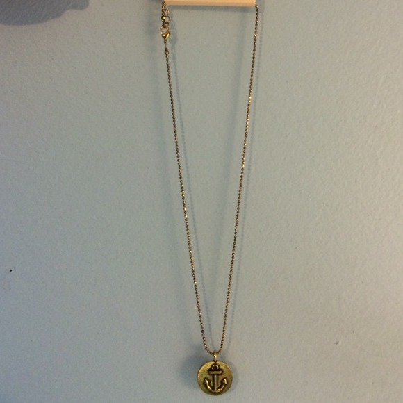 brand new with tags anchor necklace!❌❌ - Picture 3 of 4