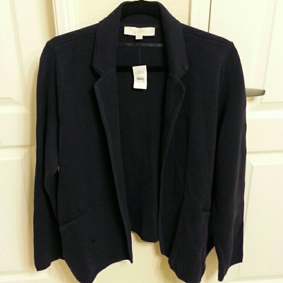 BNWT LOFT Sweater Blazer