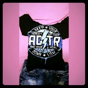 A Day To Remember custom cut band tee