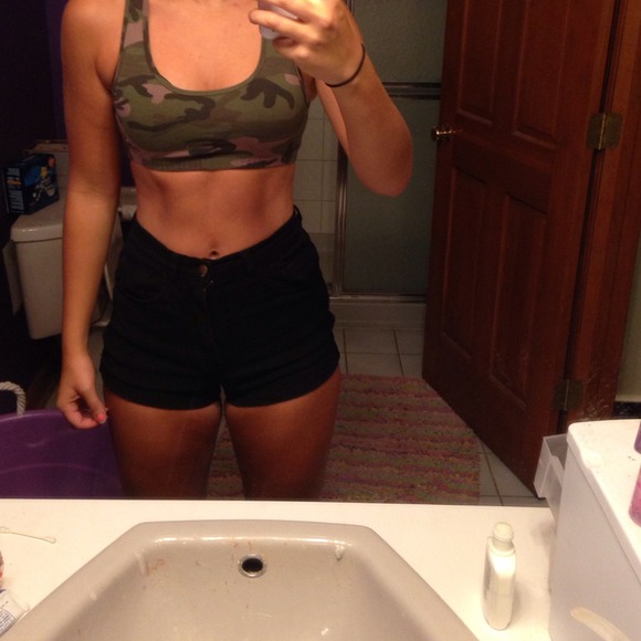 Cameo sports bra/ bustier type of top