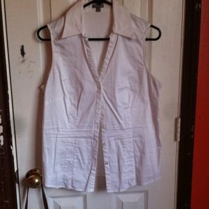 Ann Taylor White Blouse