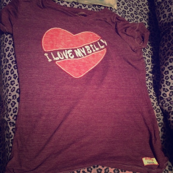 True Religion "I love my Billy" shirt