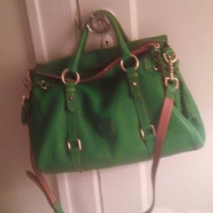 **GORGEOUS KELLY GREEN DOONEY FLORENTINE**